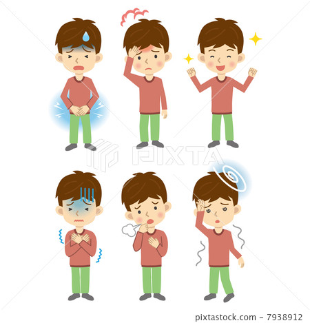 The medical condition set of adult male The medical condition set of adult male 7938912