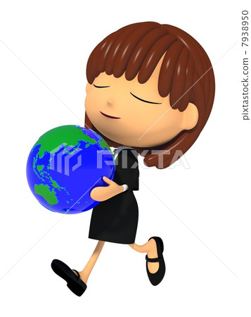 Carrying the earth 7938950