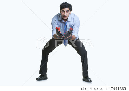 Portrait of wicket keeper Portrait of wicket keeper 7941883