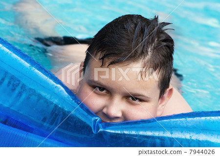 Lovely boy in swimming pool Lovely boy in swimming pool 7944026