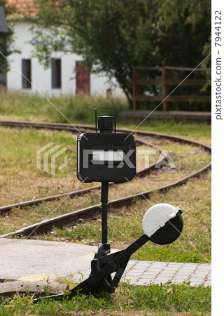 Old railroad manual switch Old railroad manual switch 7944122