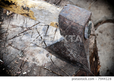 Old ax 7944128
