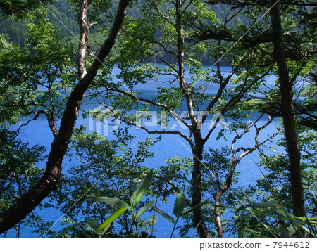 Shika Kogen的秘密湖 -  Onankani池塘 7944612