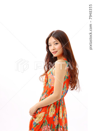 女性的頭髮女性 女性的頭髮女性 7948355