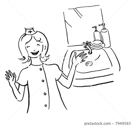 一位微笑的護士 7949565