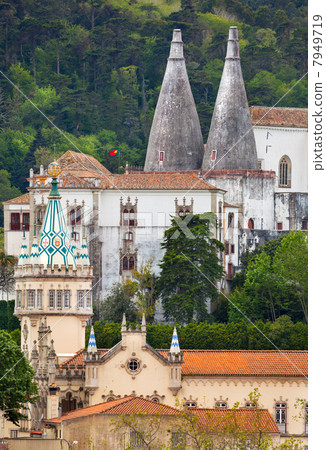 Palace National in Sintra / Royal Palace, Portugal 7949719