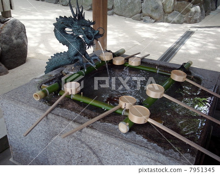 Ishikiri shrine's handwater building - 2 Ishikiri shrine's handwater building - 2 7951345