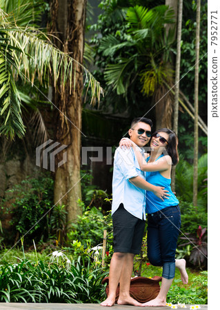 Asian people in exotic environment Asian people in exotic environment 7952771