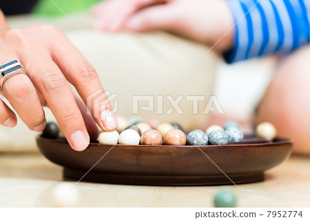 Marbles in a dish Marbles in a dish 7952774