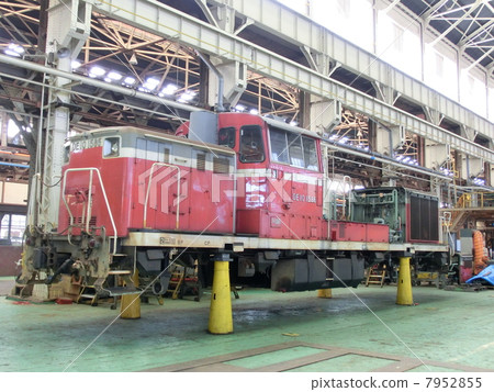 柴油發動機 火車頭 機車 7952855