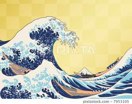 Mount Fuji (Ukiyoe) 7953105