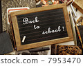 Beginning of school year in vintage style 7953470