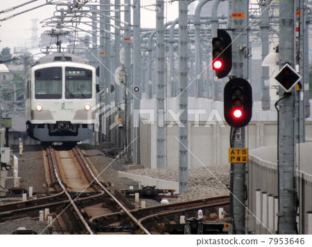 Seibu line train 7953646