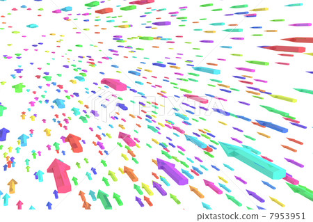 Colorful Arrow Background Colorful Arrow Background 7953951