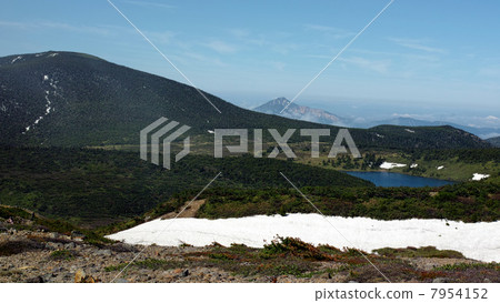 Mt. Tozokambama and Mt. Bandai 7954152