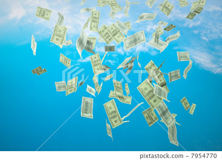 money falling money falling 7954770