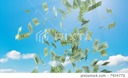 money falling money falling 7954778