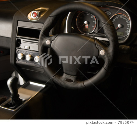Sport car interior Sport car interior 7955074
