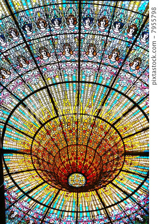 加泰羅尼亞音樂節,加泰羅尼亞,西班牙,巴塞羅那 加泰羅尼亞音樂節,加泰羅尼亞,西班牙,巴塞羅那 7955798