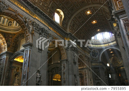 Basilica di San Pietro在Vaticano，米開朗基羅，聖母憐子圖，Vaticano，西部建築學 7955895