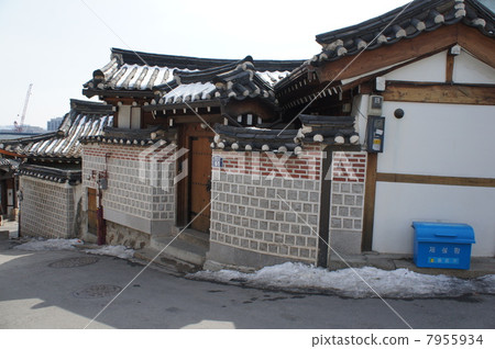 韓國首爾北村花屋村 7955934