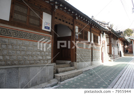 韓國首爾北村花屋村 7955944