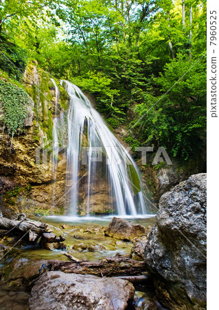 Waterfall in forest Waterfall in forest 7960525
