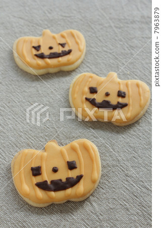 Halloween icing cookie * Jack O Lantern 7963879