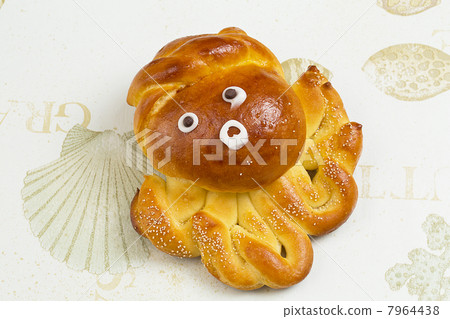 紋身剪影麵包 7964438