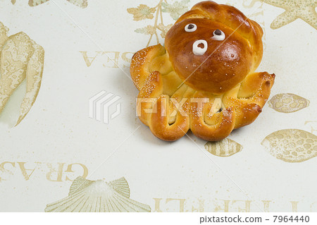 紋身剪影麵包 7964440