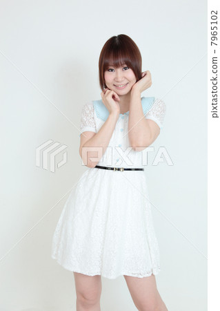 Young woman one piece Young woman one piece 7965102