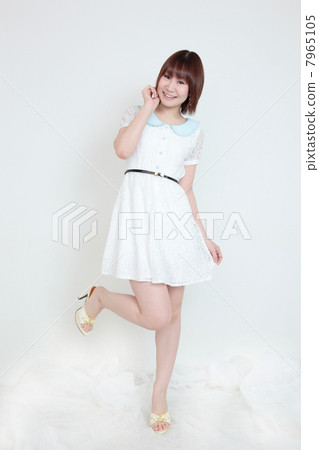 Young woman one piece Young woman one piece 7965105