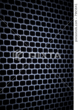 abstract metallic grid 7965641