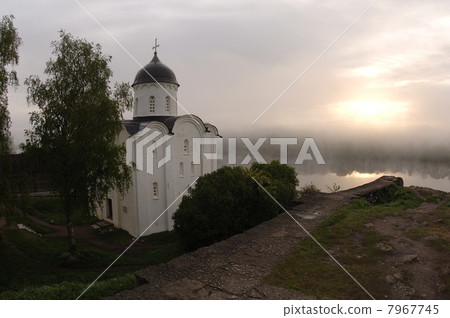 St. Georges Church in the Ladoga Fortress. 7967745