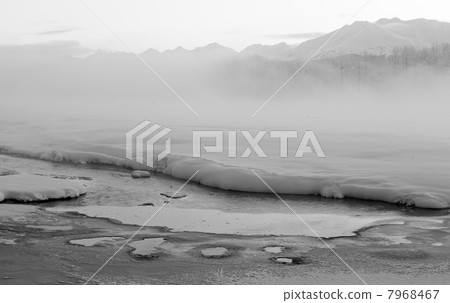 The Chilkat Valley under a covering of snow The Chilkat Valley under a covering of snow 7968467