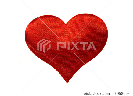 Silk red heart Silk red heart 7968694