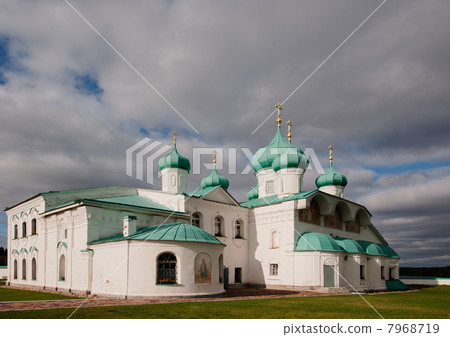 Aleksandro-Svirskiy monastery. Spaso-Preobrazhenskiy cathedral Aleksandro-Svirskiy monastery. Spaso-Preobrazhenskiy cathedral 7968719