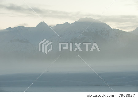 The Chilkat Valley under a covering of snow The Chilkat Valley under a covering of snow 7968827