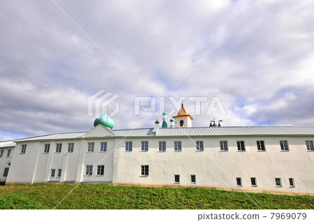 Aleksandro-Svirskiy monastery. Cases of the Holy Trinity part of a monastery Aleksandro-Svirskiy monastery. Cases of the Holy Trinity part of a monastery 7969079