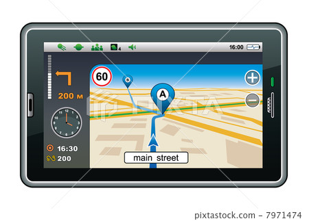 GPS navigator. 7971474