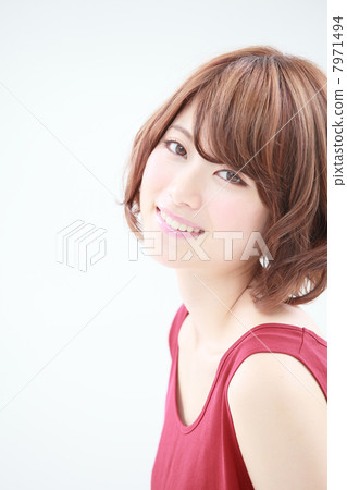 女性頭髮模型圖像 7971494