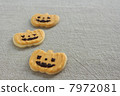Jack o 'lantern icing cookie 7972081