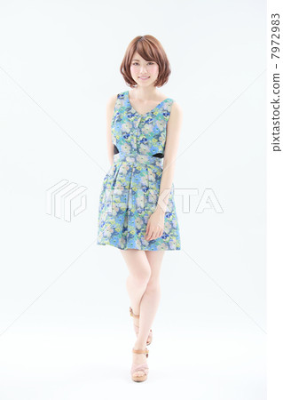Female whole body portrait Female whole body portrait 7972983