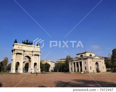 The Arch of Peace in Milan 7972997