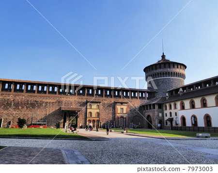 Sforzesco Castle in Milan 7973003