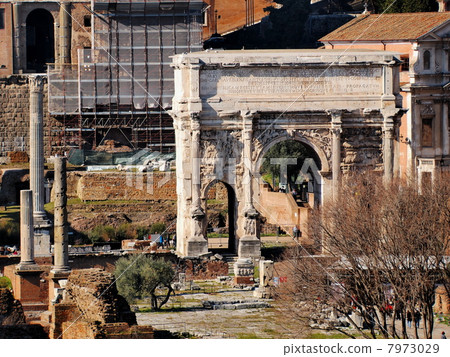 The Roman Forum in Rome 7973029