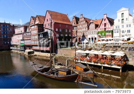 德國呂訥堡舊港 7973973