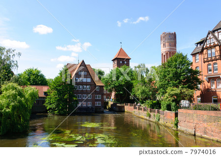 German Luneburg Streets and Canals 7974016