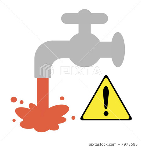 Red rust of water supply 7975595