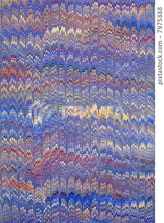 大理石紙在20世紀初 7975888